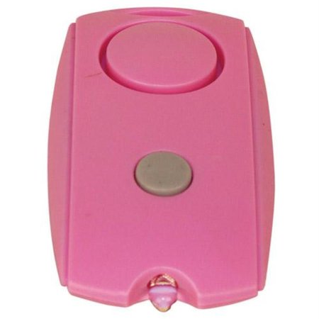 CB DISTRIBUTING Mini Personal Alarm with Keychain; LED flashlight; and Belt Clip ST130193